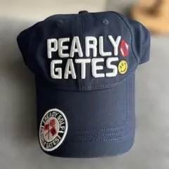 PEARLY GATES ゴルフ キャップ ネイビー