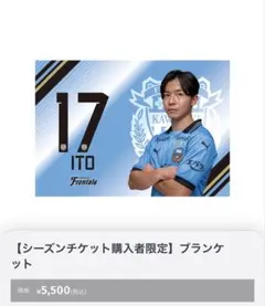 新品未使用 【シーズンチケット購入者限定】ブランケット 伊藤達哉