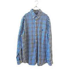 CHAPS 長袖シャツ チェック柄 ボタンダウン