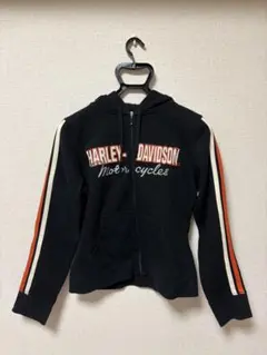 Harley-Davidson ジップアップパーカー ブラック Mサイズのサムネイル