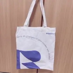 Rorry トートバッグ マチなし コットン