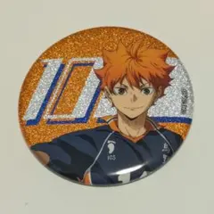 ハイキュー!! 缶バッジ グリッター 挑戦者たち 日向翔陽