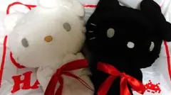 タイトー限定　MYハローキティ抱っこポーズドール　BIGぬいぐるみ