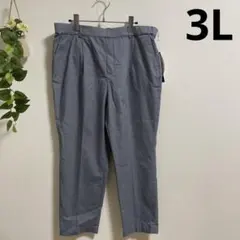 新品☆大きいサイズパンツ☆ウエストゴム入りパンツ☆薄手パンツ☆イージーパンツ