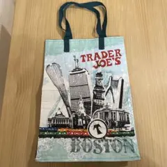 TRADER JOE'S エコバッグ ボストンデザイン　送料込み