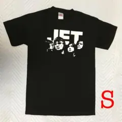 JET バンドＴシャツ　Sサイズ JET ジェット ツアーTシャツ Sサイズ オフホワイト ロックT 美