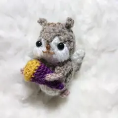 シマリス　あみぐるみ