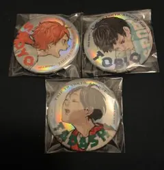 ハイキュー ジャンプGIGA 缶バッジ 日向 影山 山口 烏野 描き下ろし