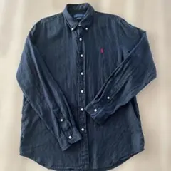 Polo Ralph Lauren リネンシャツ ブラック Mのサムネイル