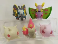 포켓몬 キッズ 指人形 ケムッソ カラサリス マユルド アゲハント ドクケイル