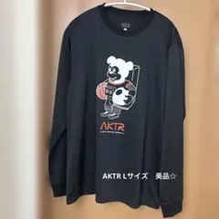 AKTR バスケットボール長袖Tシャツ Lサイズ ブラック