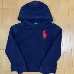 ポロ ラルフローレン ニット フーディ パーカー 130cm ビッグポニー