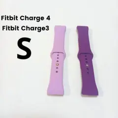 コンパチブル フィットビット チャージ3,4 ベルト シリコン 交換バンド S