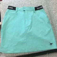 クランク　CLUNK スカート　グリーンストレッチスカート レディース Ｍ