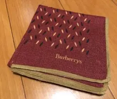 【希少品・美品・即日発送】Vintage Burberrys ハンカチ②