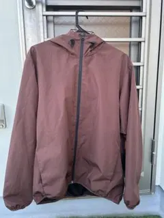 GU ブラウン ナイロンジャケット L