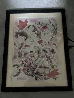 名探偵コナン から紅の恋歌 額入りアート 和collection - メルカリ