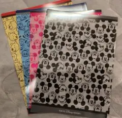 ディズニークリアファイル4枚セット