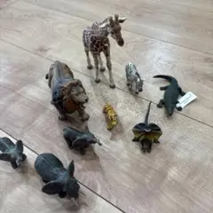 動物フィギュアセット 9体　schleich EIKOH