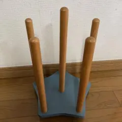 カントリー木製脚 星型スリッパラックのサムネイル