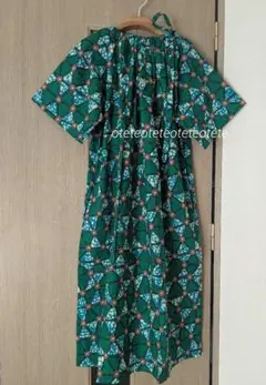 Odile Jacobs ロングワンピース 半袖 期間限定タイムセール！ODILE JACOBS ワンピースうずまき柄【新品