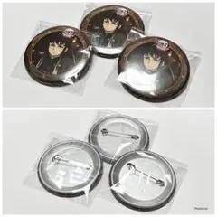 鬼滅の刃 無限城編 カフェ 決戦の火蓋を切る 第二期 缶バッジ 義勇 炭