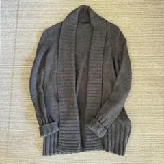 Journal Standard ダークグレー ロングニットカーディガン