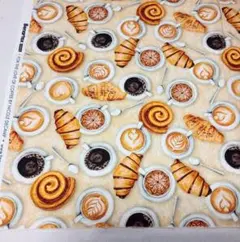 輸入生地 USA コットン ベナテックス カフェ 約45cm