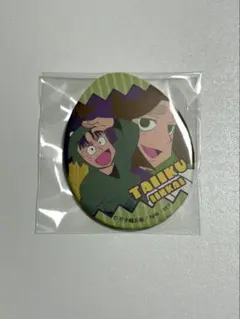 忍たま乱太郎 エッグ缶バッジ 体育委員会 七松小平太 平滝夜叉丸