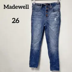一点もの✨Madewell 【26】レディース ハイライズスキニーデニム