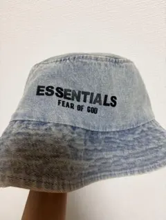 ESSENTIALS デニムバケットハット