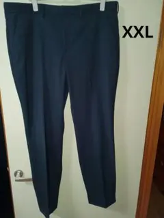 GU テーパードトラウザーSW スラックス ネイビーXXL321-344690