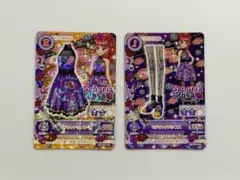 アイカツ カード サングリアロッサ プレミアム シューズ 紅林じゅり