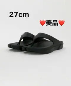＜PAES＞ フリップ フロップ サンダル　ユナイテッドアローズ　ブラック　27