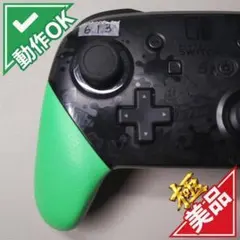 613【極美品】初代Switch純正プロコン スプラトゥーン2エディション