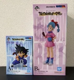 ドラゴンボール MASTERLISE A賞孫悟空 &B賞ブルマ 2点セット - メルカリ