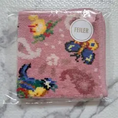 【完売☆未開封】フェイラー ハンカチ☆ハイジペイズリー・ピンク