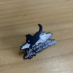 猫柄　ピンバッジ