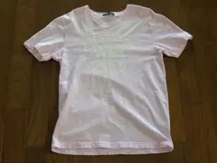 ANOTHER SIDE SQUARE プリントTシャツ ピンク XLサイズ