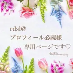 【3点1000円❤️イベント❗️】 rdsl@プロフィール必読様　専用ページ