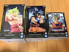 ドラゴンボール 孫悟空 ブロリーフィギュア 3体セット - メルカリ