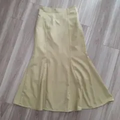 イエロー フレアスカート ロペピクニック