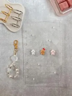 A6 アクリルレジンバインダー リング付き 韓国 貯金 saving セービング