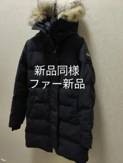 カナダグース シェルバーンパーカー ブラックレーベル