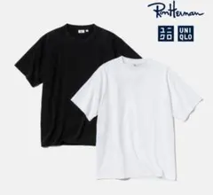 【タマタカ限定】　ユニクロ × Ron Herman Tシャツ ブラック　M