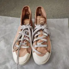 adidas Nizza ハイカットスニーカー ベージュ