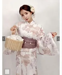 とってもお得‼️浴衣、帯、帯飾り、帯揚げセット