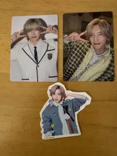 なにわ男子　道枝駿佑　トレカ　ステッカー