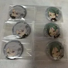 ツイステ ブレイジングジュエル ミニ缶バッジ アズール ジェイド フロイド