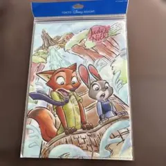 ディズニー　ズートピア　クリアファイル　２枚セット